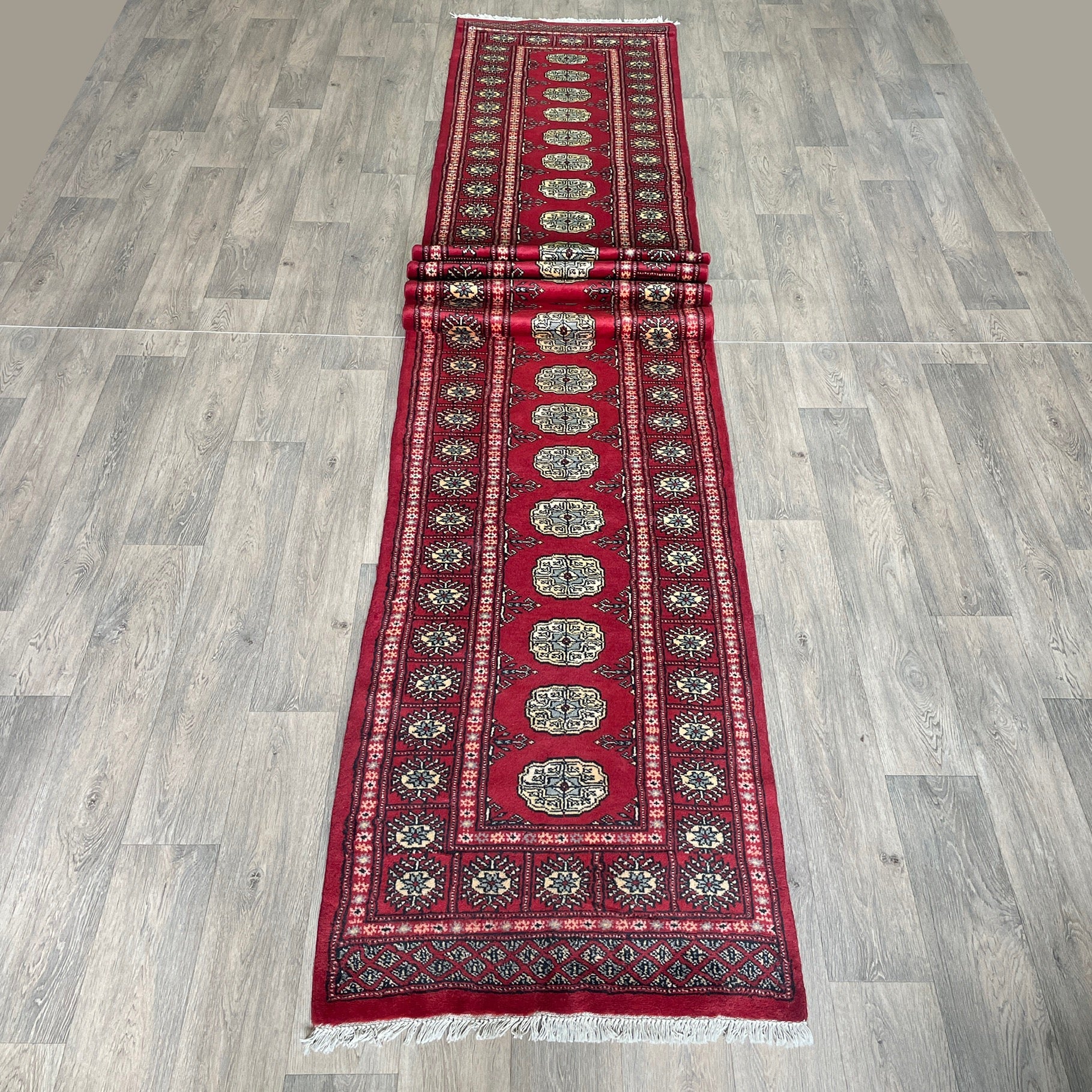 470 x 78 cm | Afghan Bokhara Runner