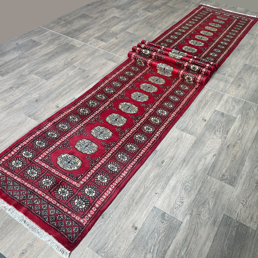 470 x 78 cm | Afghan Bokhara Runner