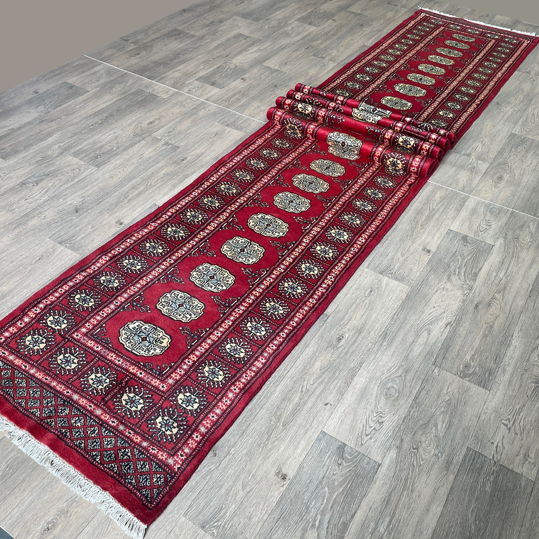 470 x 78 cm | Afghan Bokhara Runner