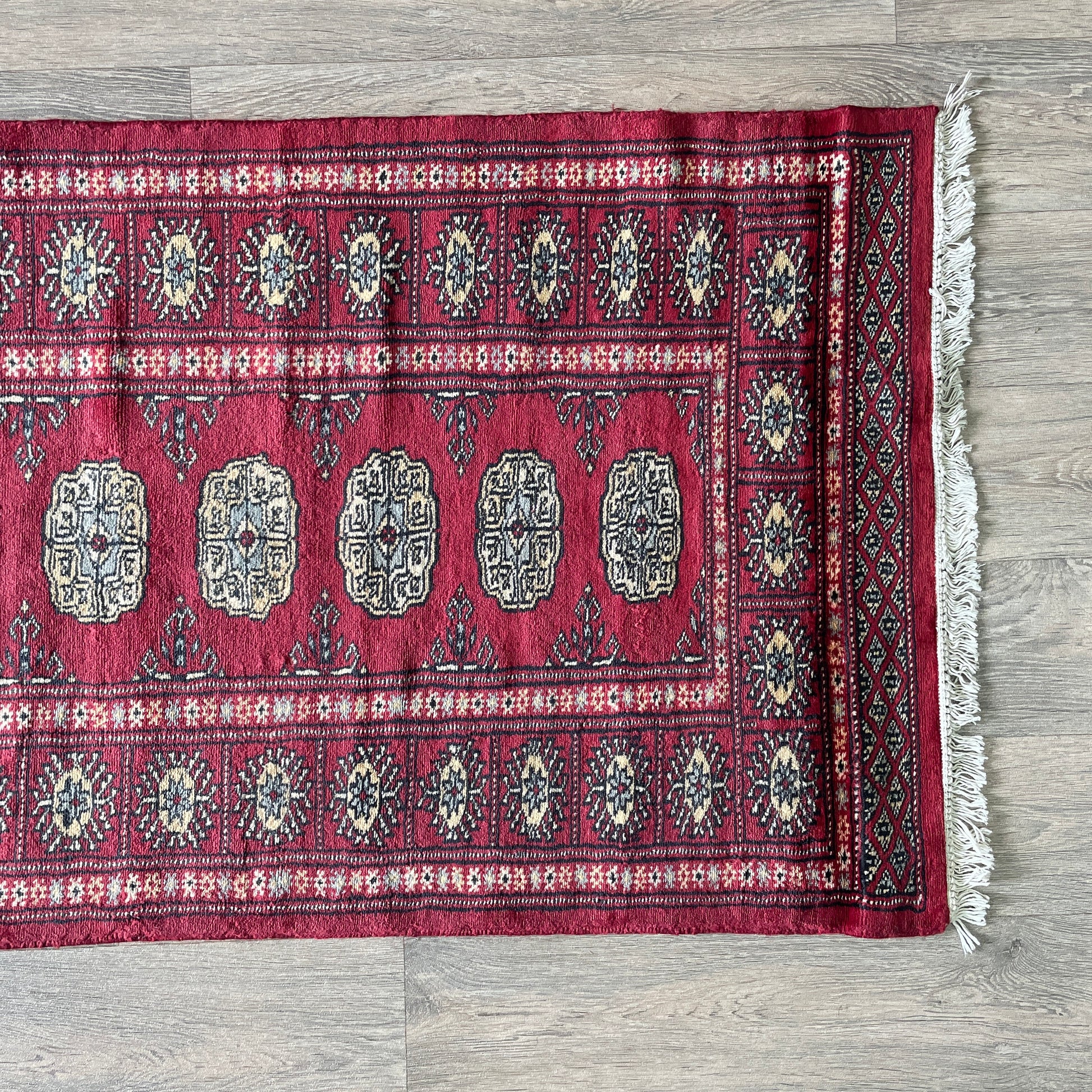 470 x 78 cm | Afghan Bokhara Runner
