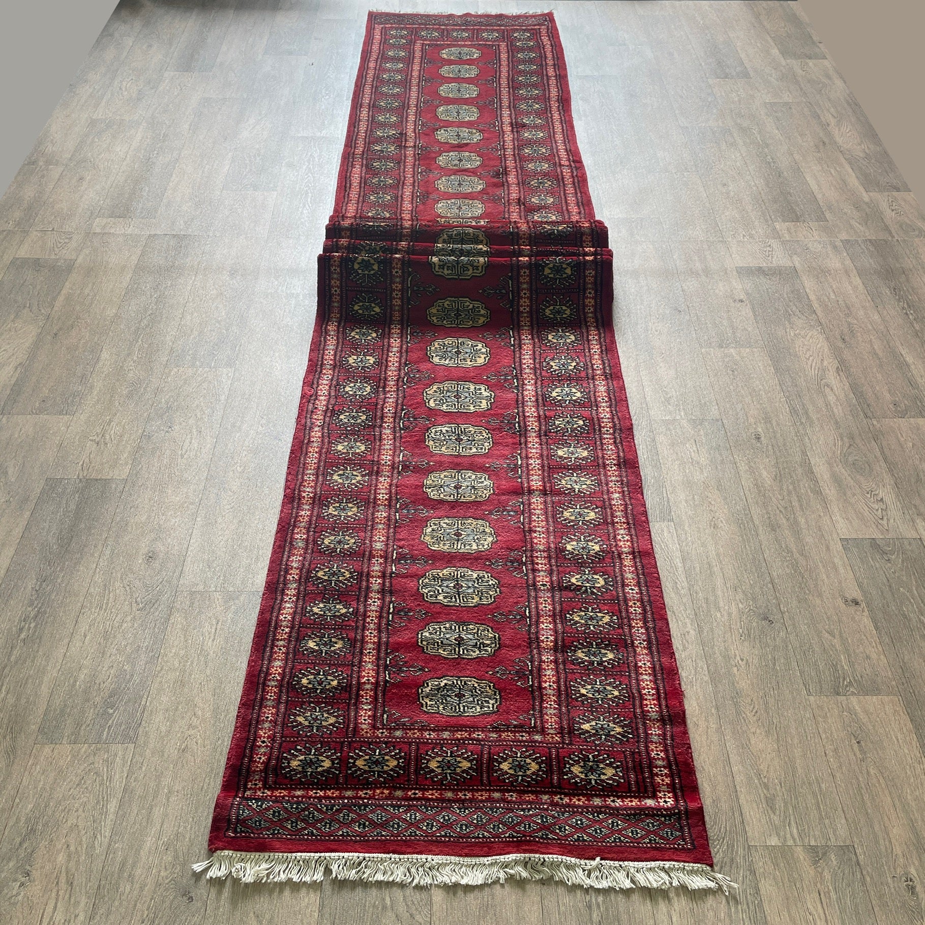 470 x 78 cm | Afghan Bokhara Runner