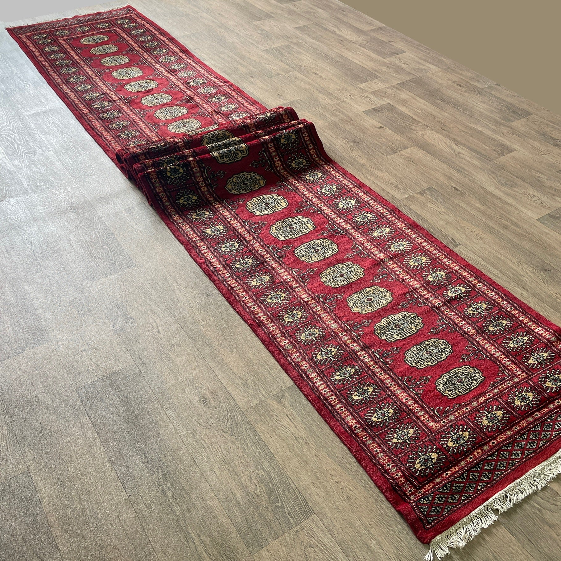 470 x 78 cm | Afghan Bokhara Runner