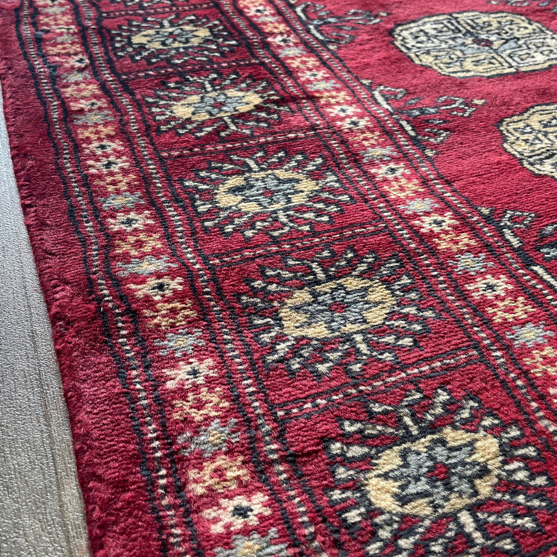 470 x 78 cm | Afghan Bokhara Runner