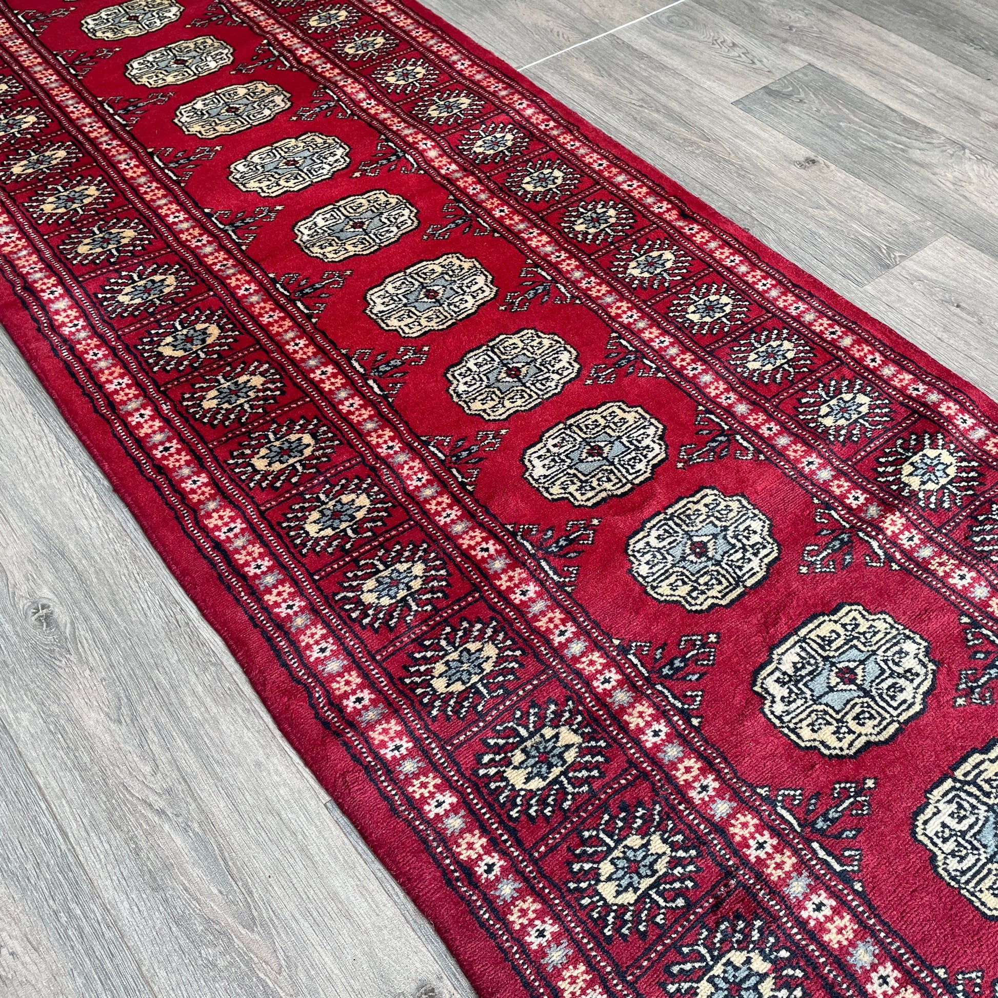 470 x 78 cm | Afghan Bokhara Runner