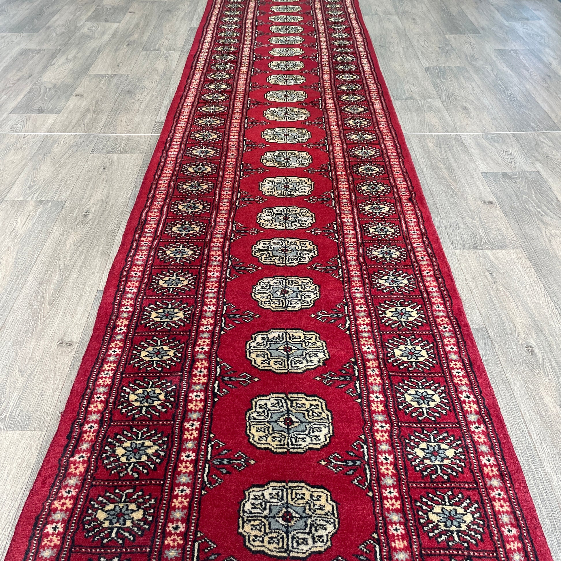 470 x 78 cm | Afghan Bokhara Runner