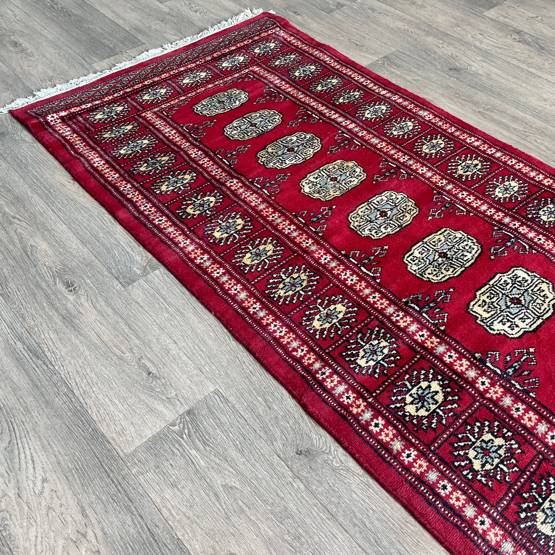 470 x 78 cm | Afghan Bokhara Runner
