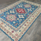 272 x 184 cm | Afghan Kazak Yakash Rug - Khorasan Rugs