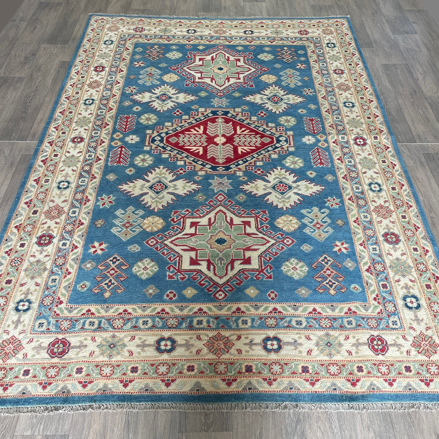 272 x 184 cm | Afghan Kazak Yakash Rug