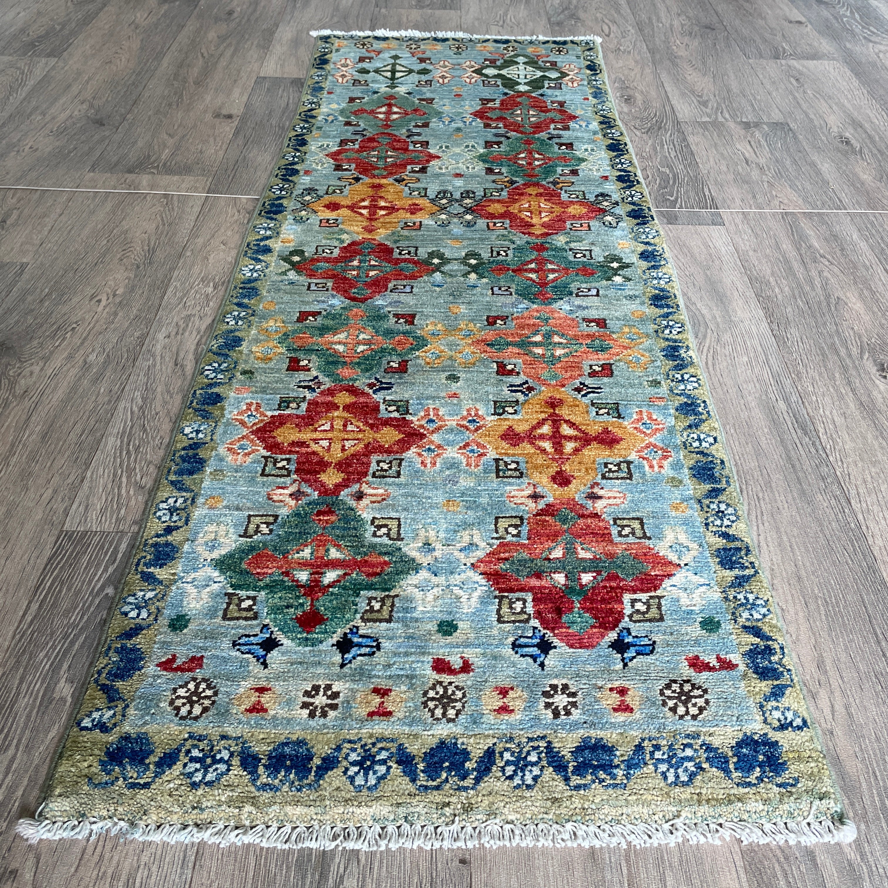 Afghan Kazak Runner