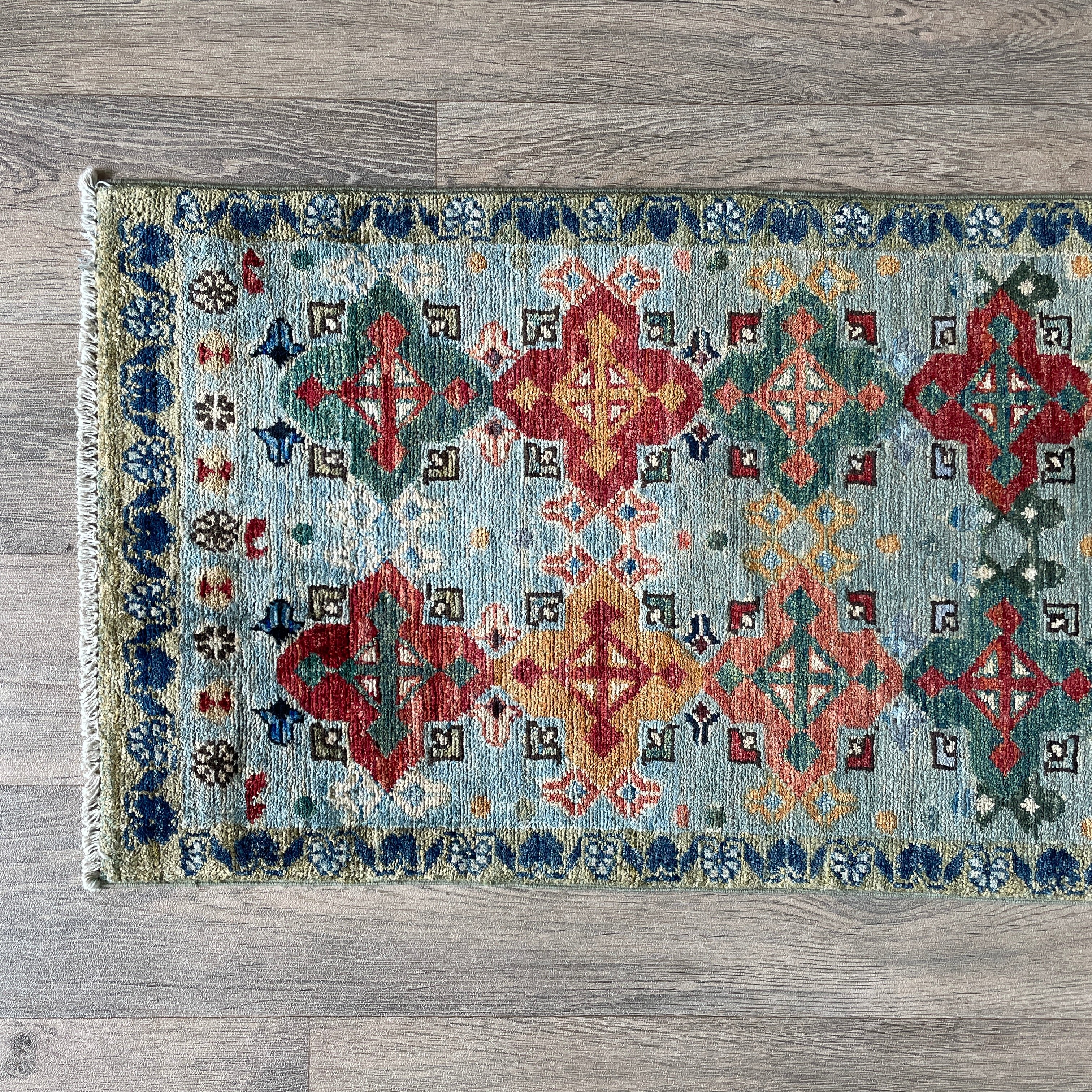 Afghan Kazak Runner