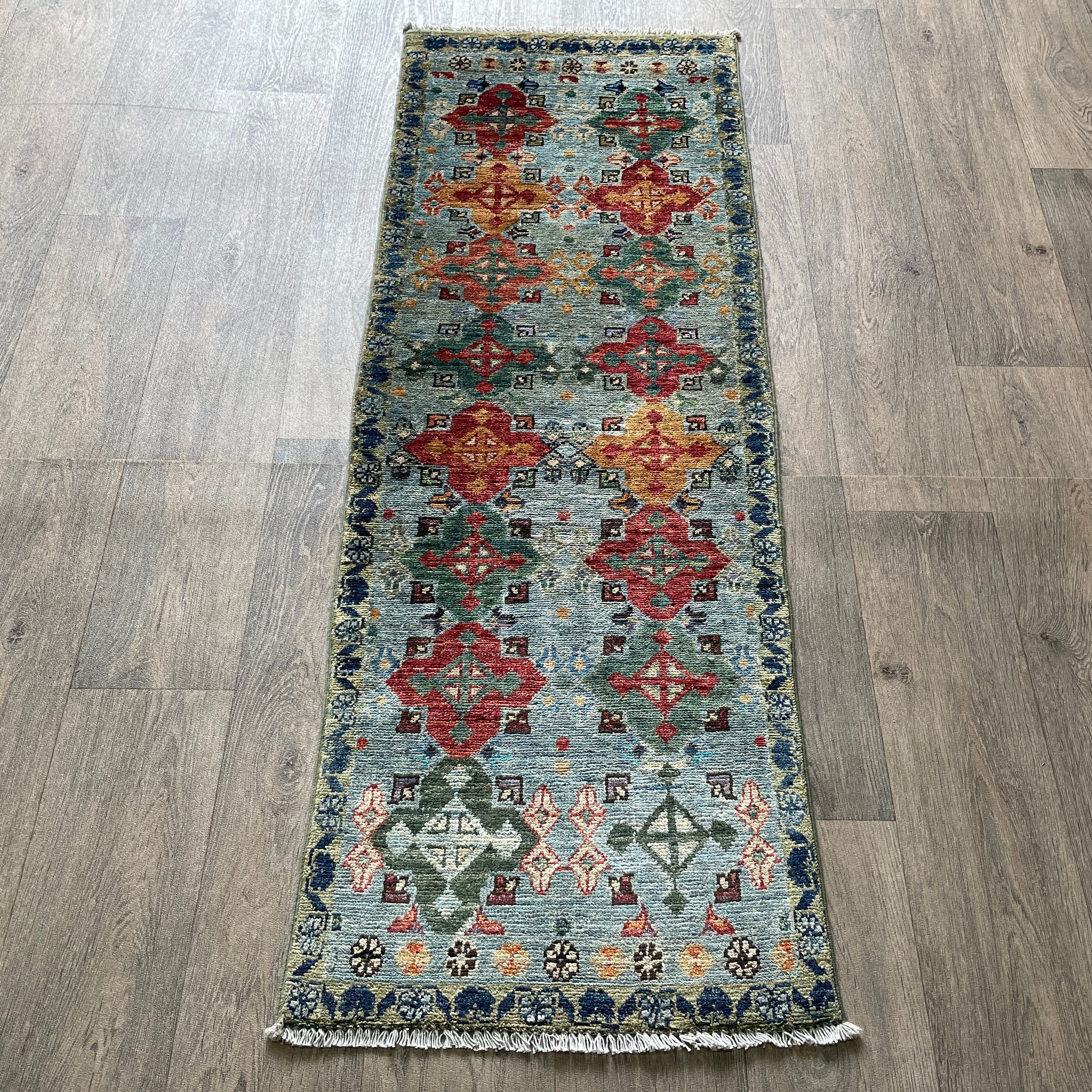Afghan Kazak Runner