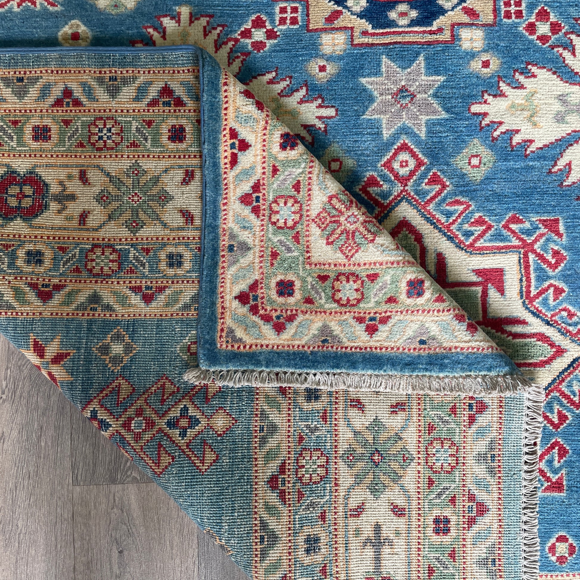 272 x 184 cm | Afghan Kazak Yakash Rug