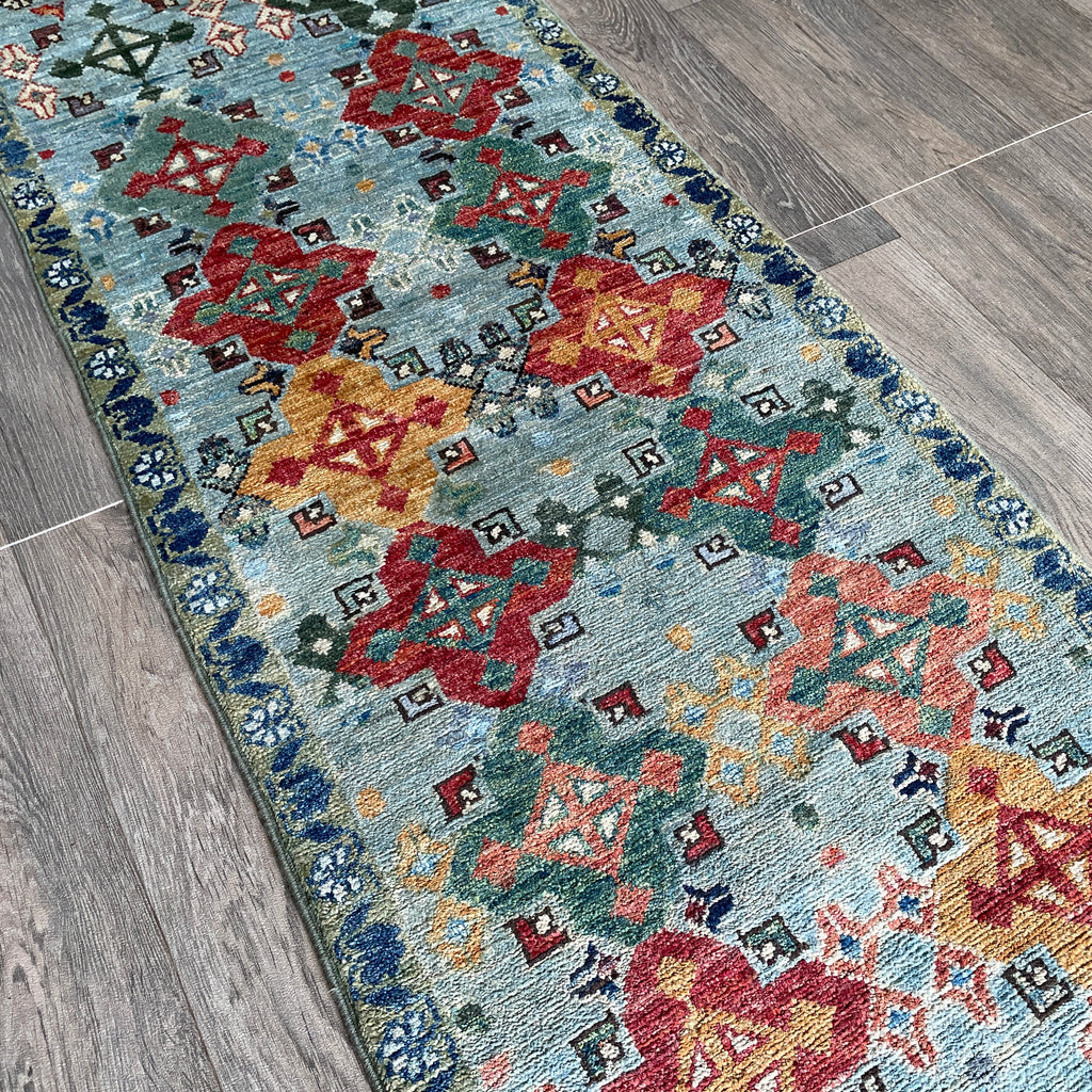 Afghan Kazak Runner