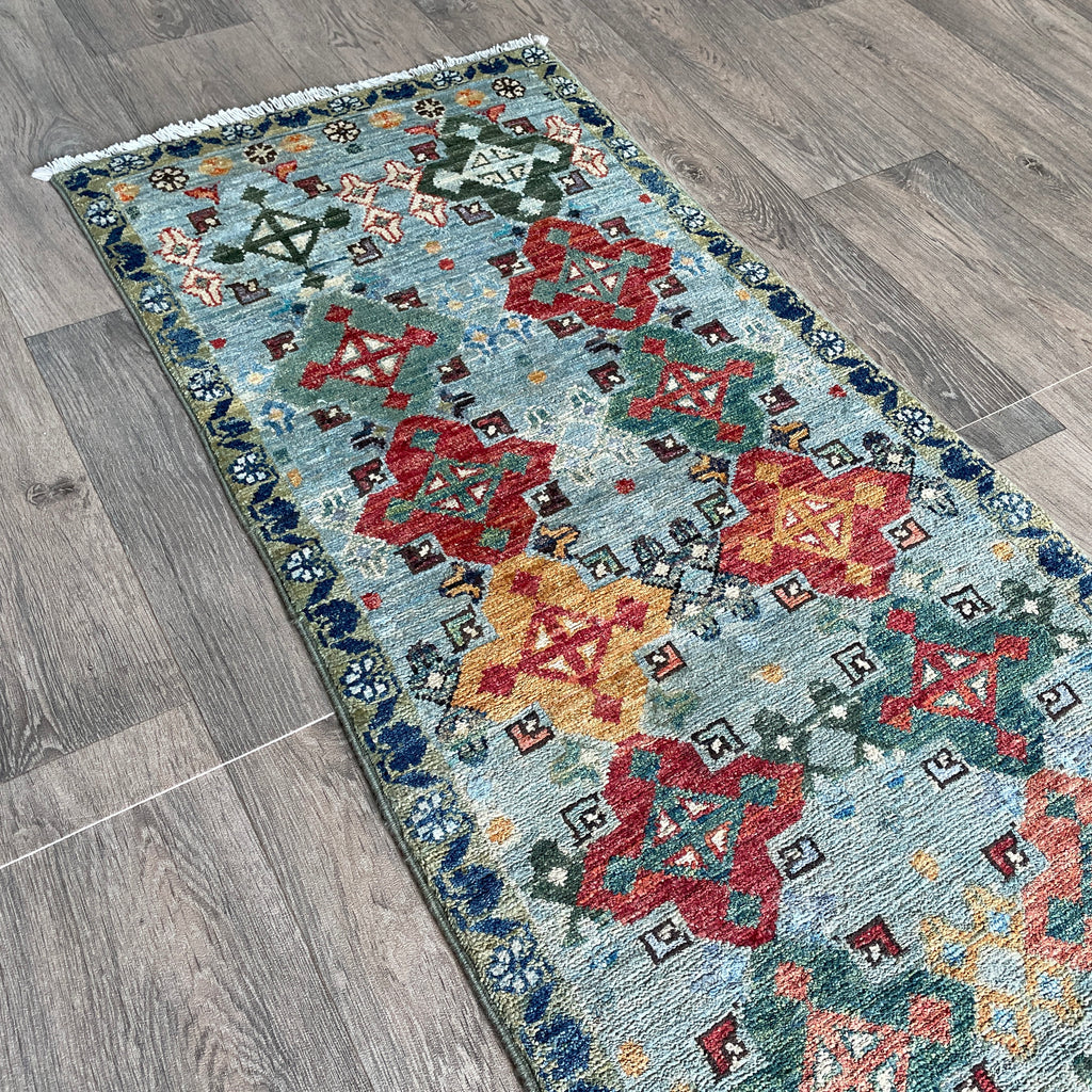 Afghan Kazak Runner