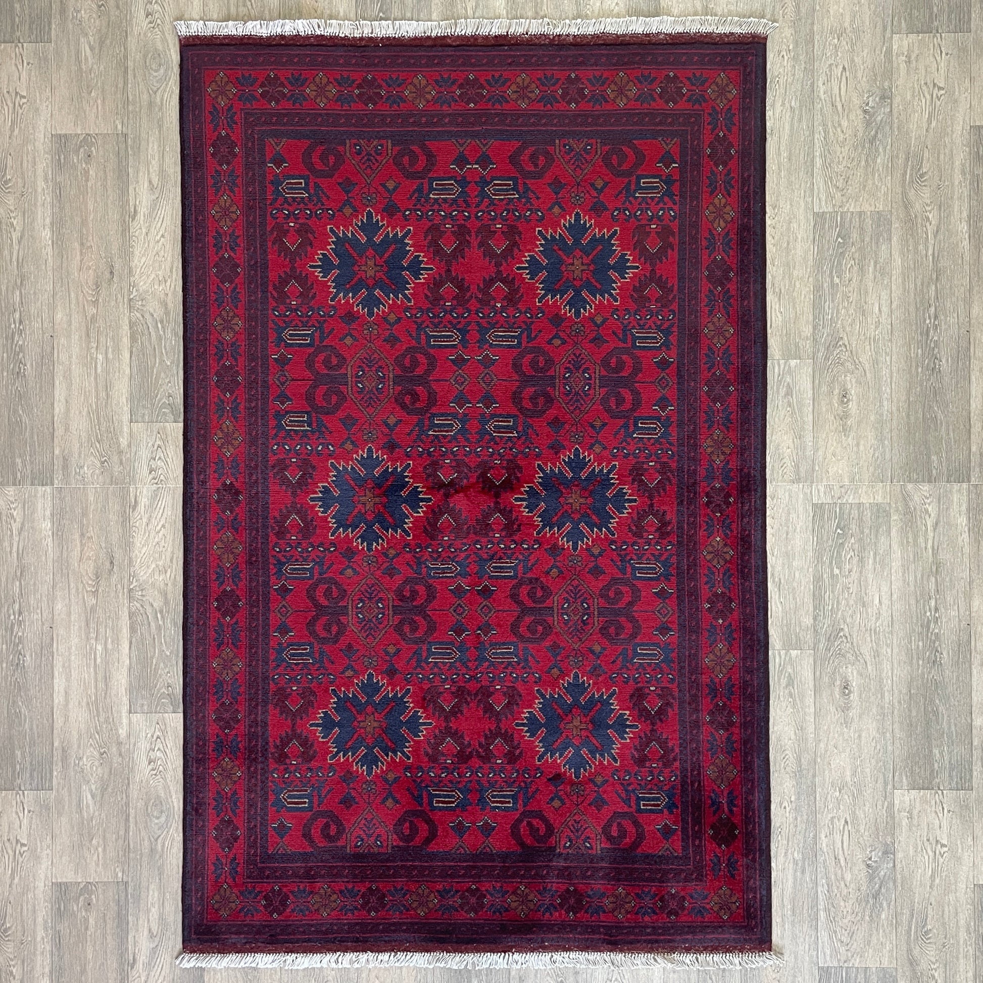 205 x 129 cm | Afghan Khal Muhammadi Rug