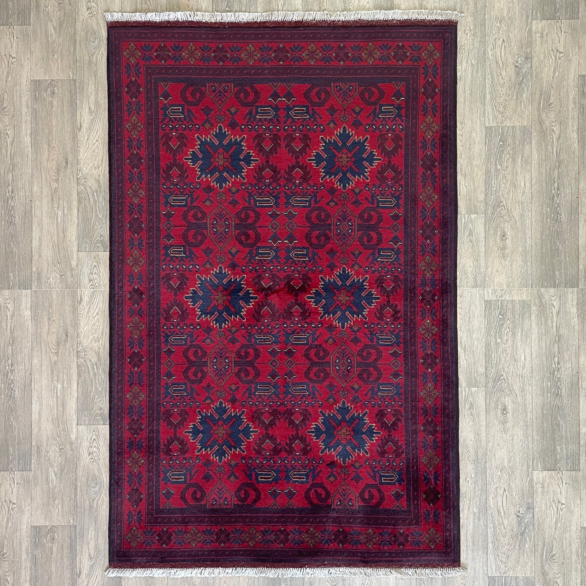 205 x 129 cm | Afghan Khal Muhammadi Rug
