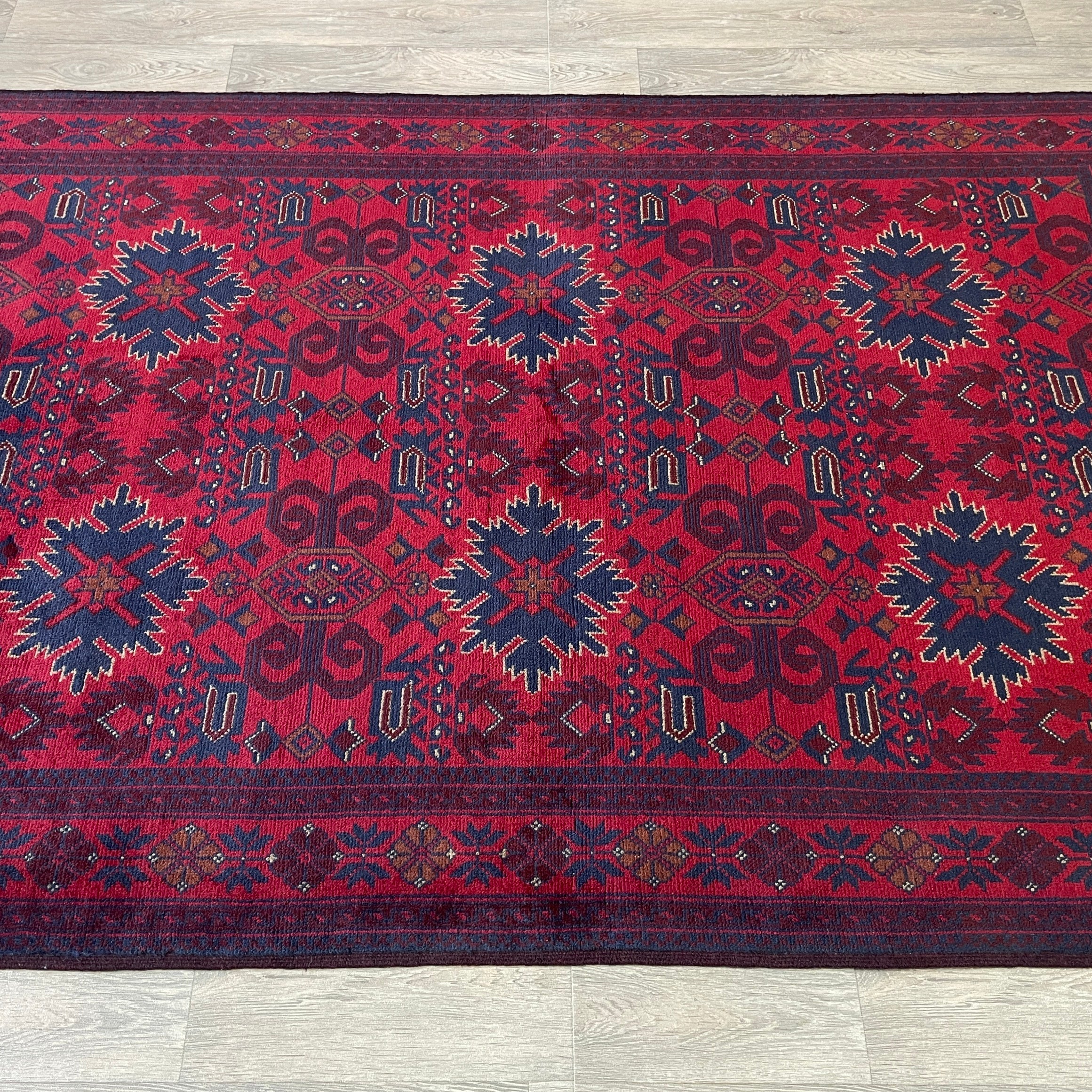 205 x 129 cm | Afghan Khal Muhammadi Rug
