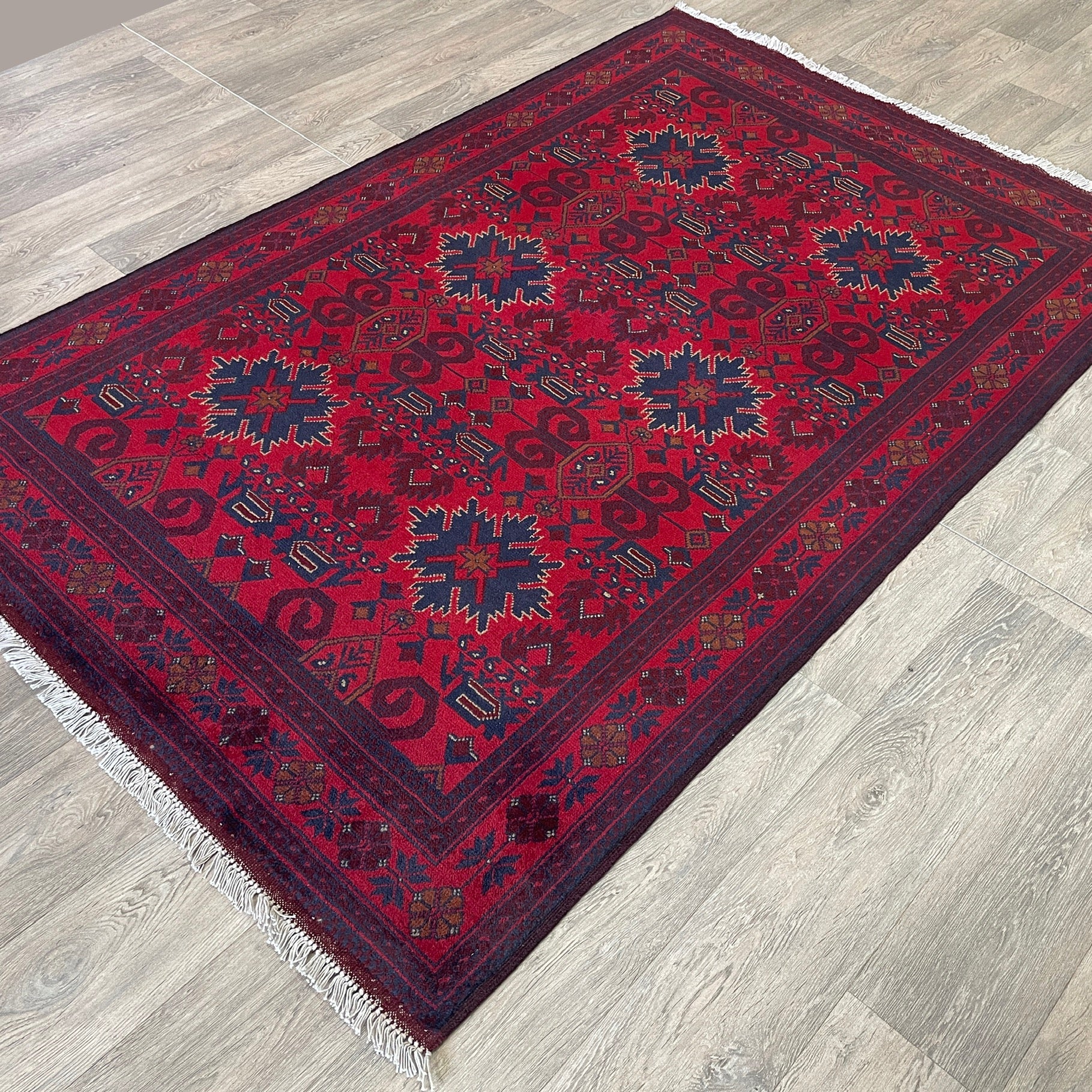205 x 129 cm | Afghan Khal Muhammadi Rug