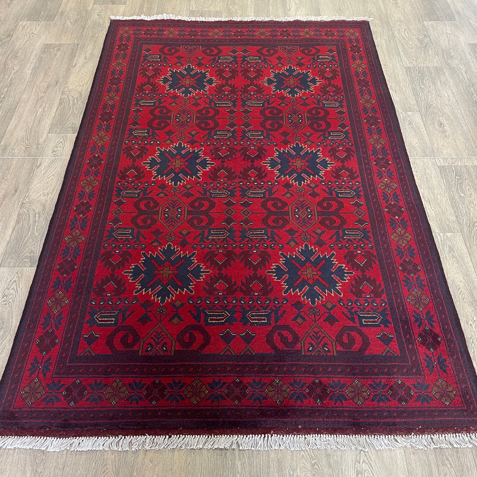 205 x 129 cm | Afghan Khal Muhammadi Rug