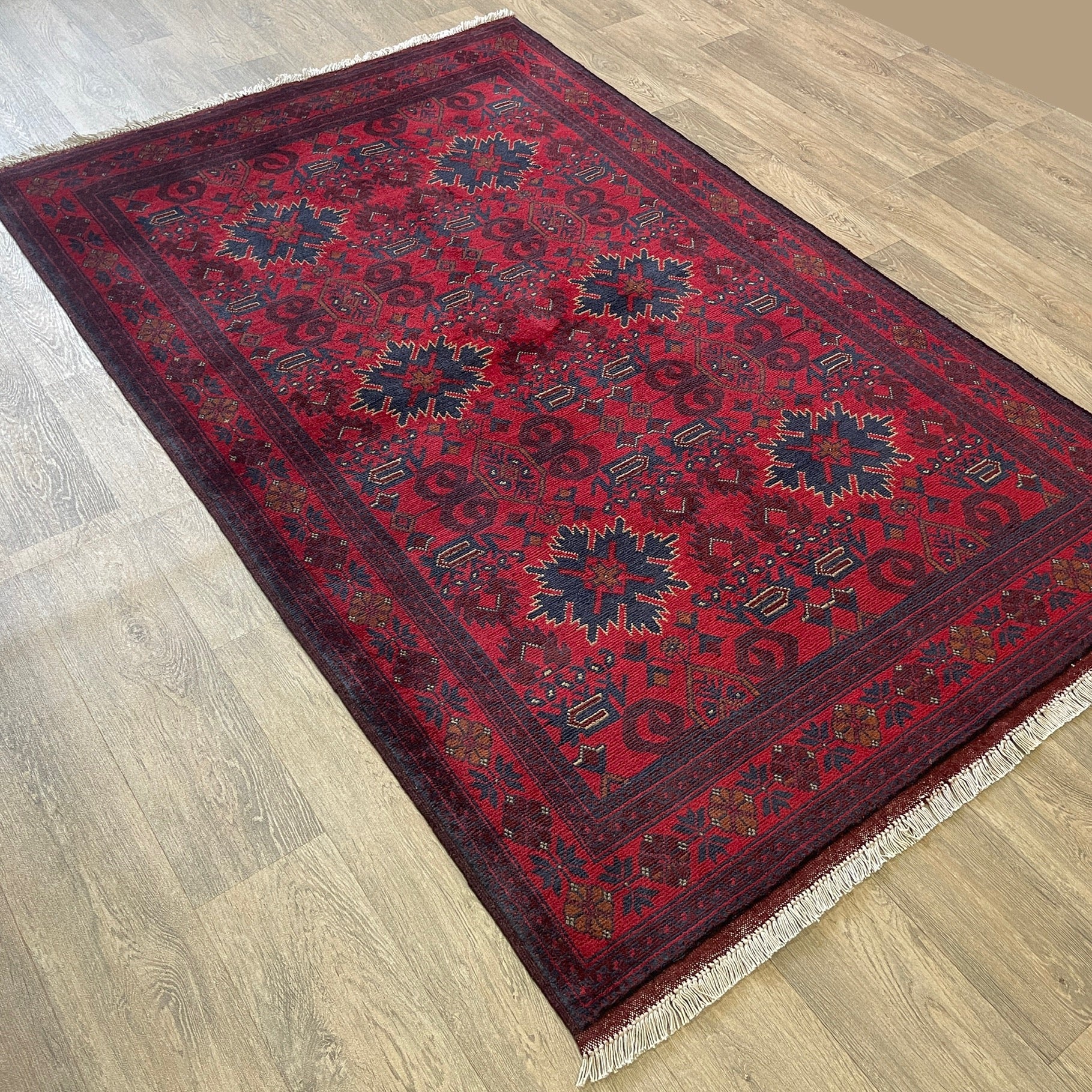 205 x 129 cm | Afghan Khal Muhammadi Rug