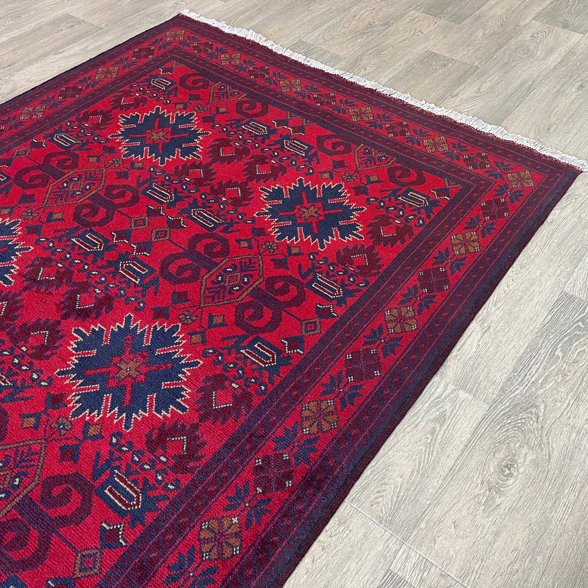 205 x 129 cm | Afghan Khal Muhammadi Rug