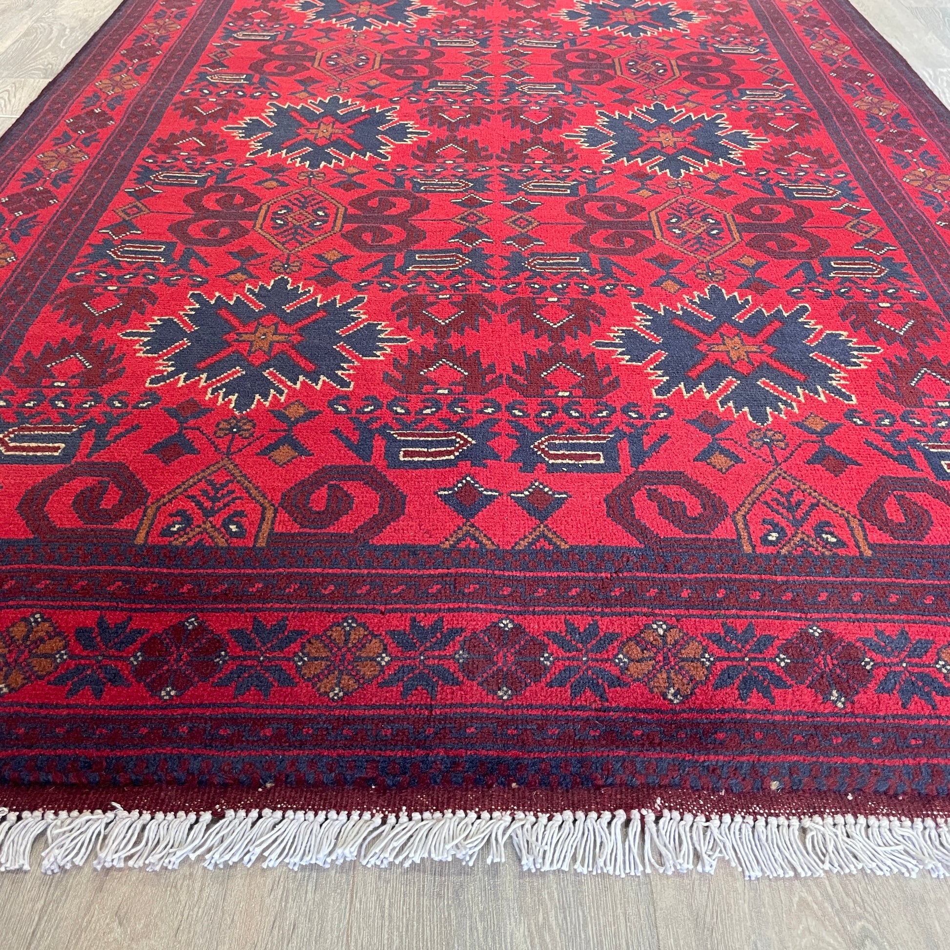 205 x 129 cm | Afghan Khal Muhammadi Rug