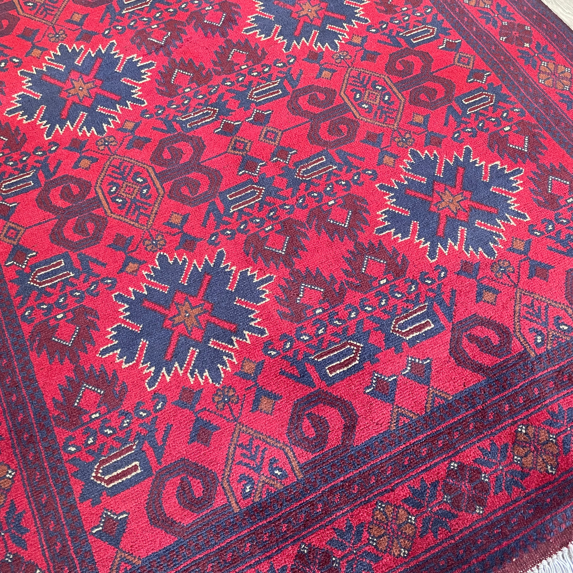 205 x 129 cm | Afghan Khal Muhammadi Rug