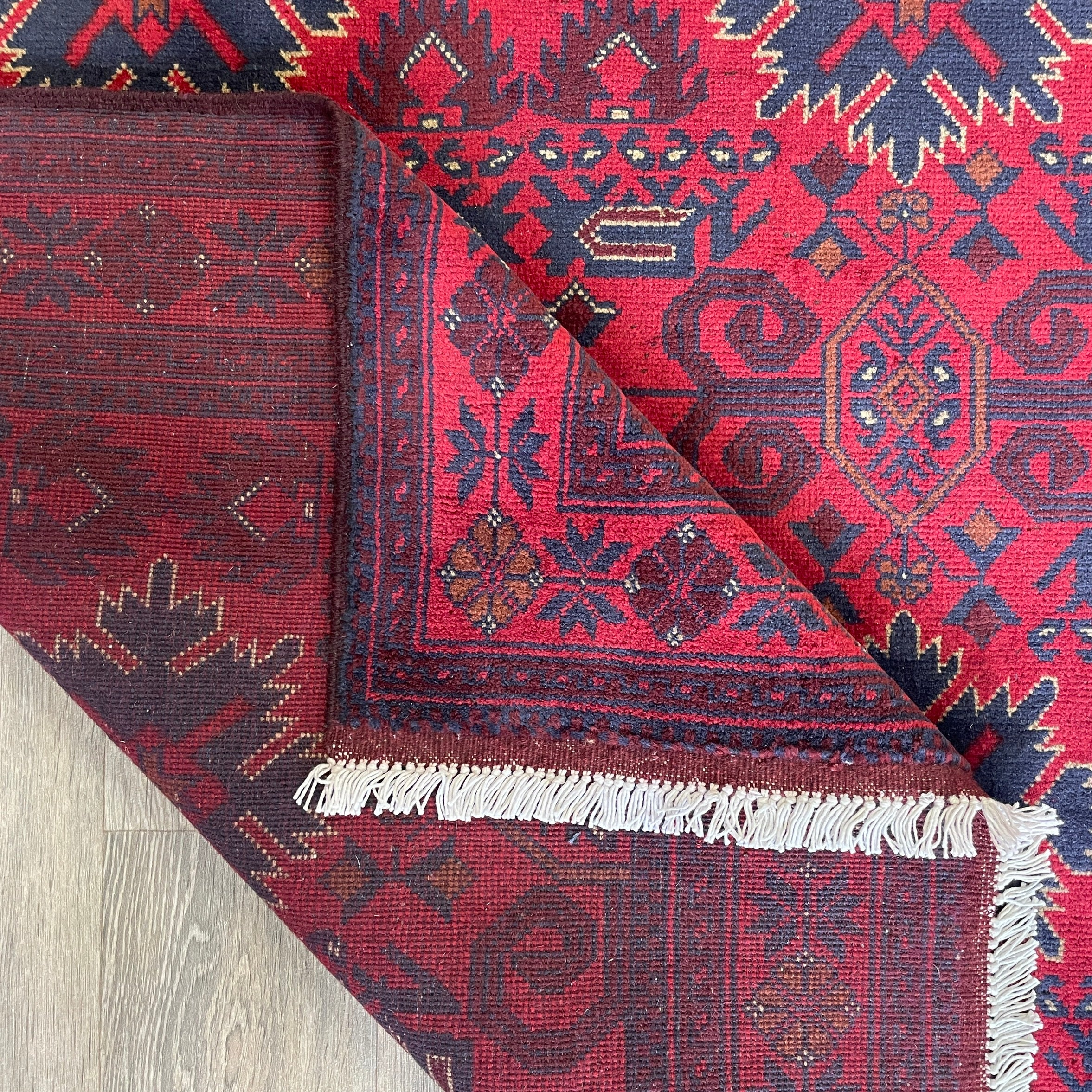 205 x 129 cm | Afghan Khal Muhammadi Rug