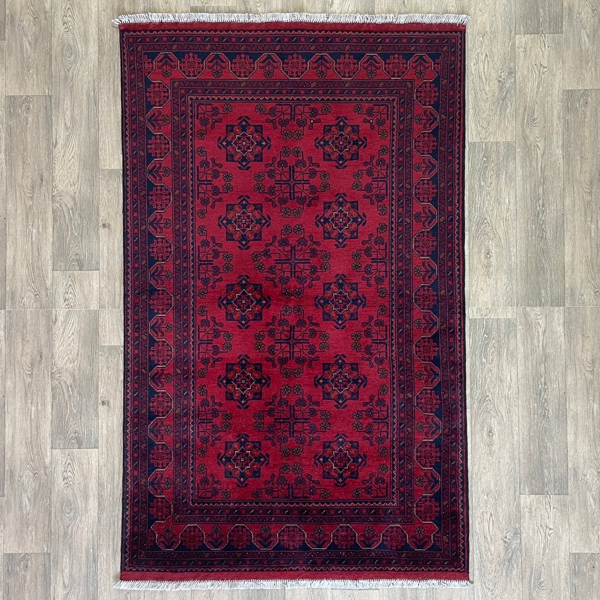 205 x 123 cm | Afghan Khal Muhammadi Rug