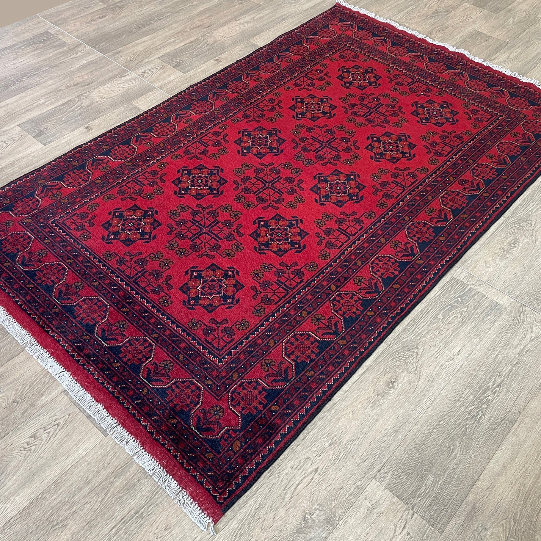 205 x 123 cm | Afghan Khal Muhammadi Rug