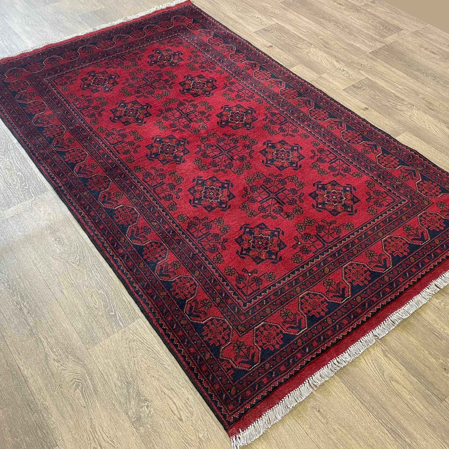 205 x 123 cm | Afghan Khal Muhammadi Rug