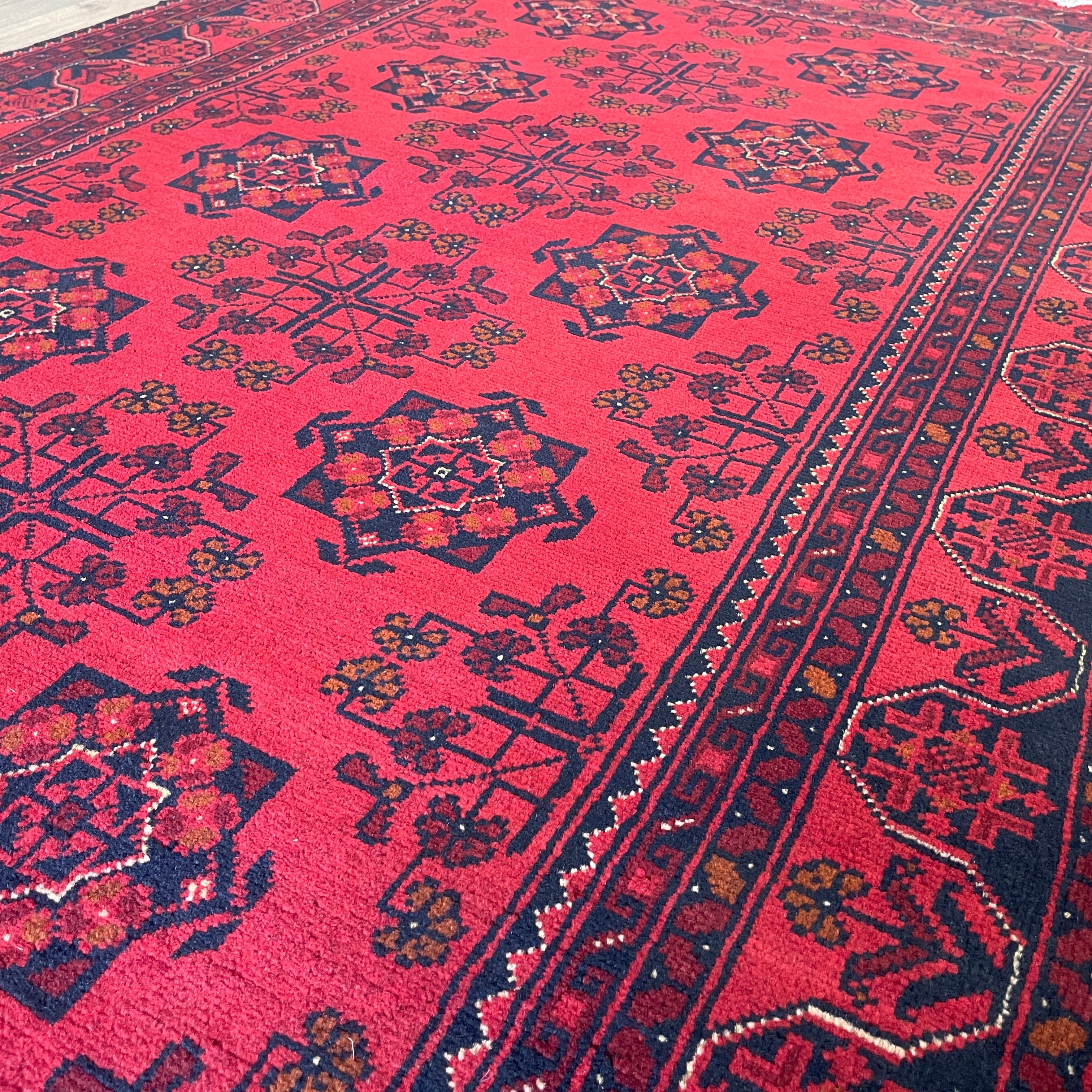 205 x 123 cm | Afghan Khal Muhammadi Rug - Khorasan Rugs