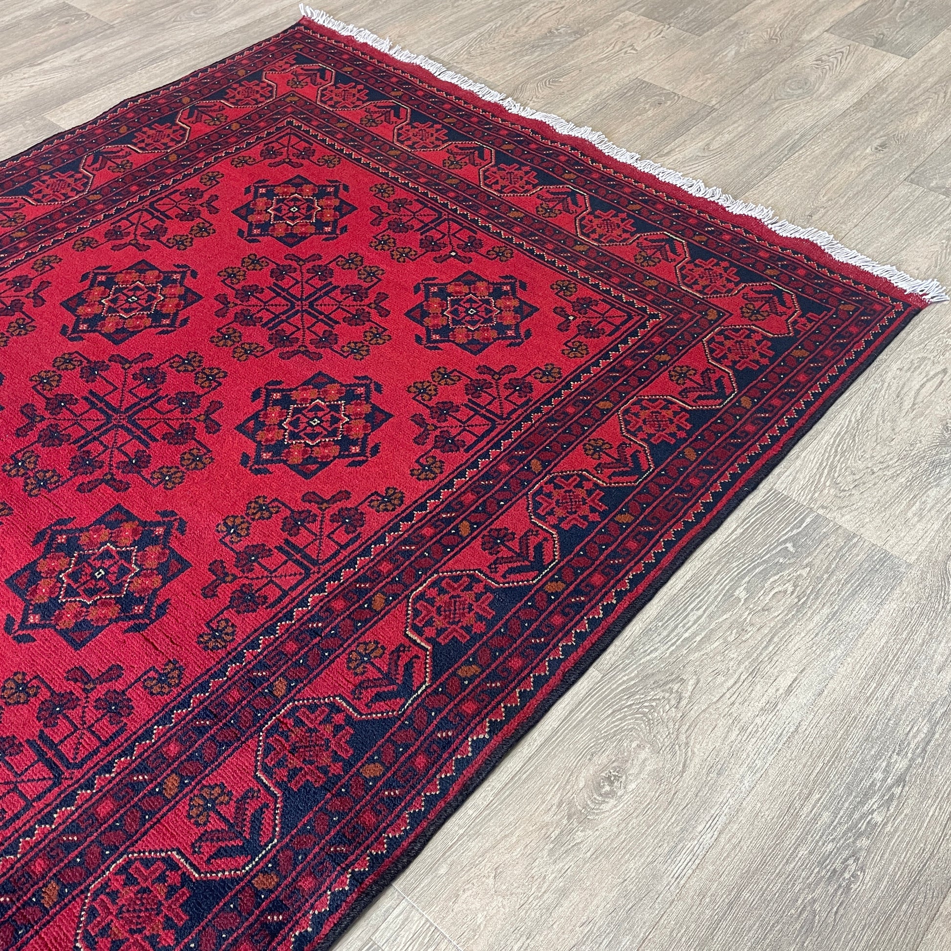 205 x 123 cm | Afghan Khal Muhammadi Rug
