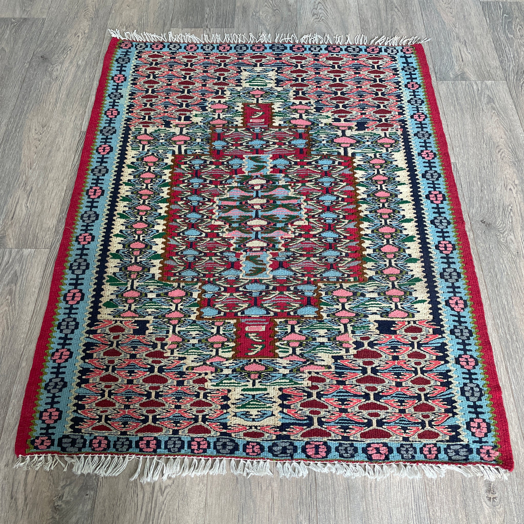 Persian Senneh Kilim Rug