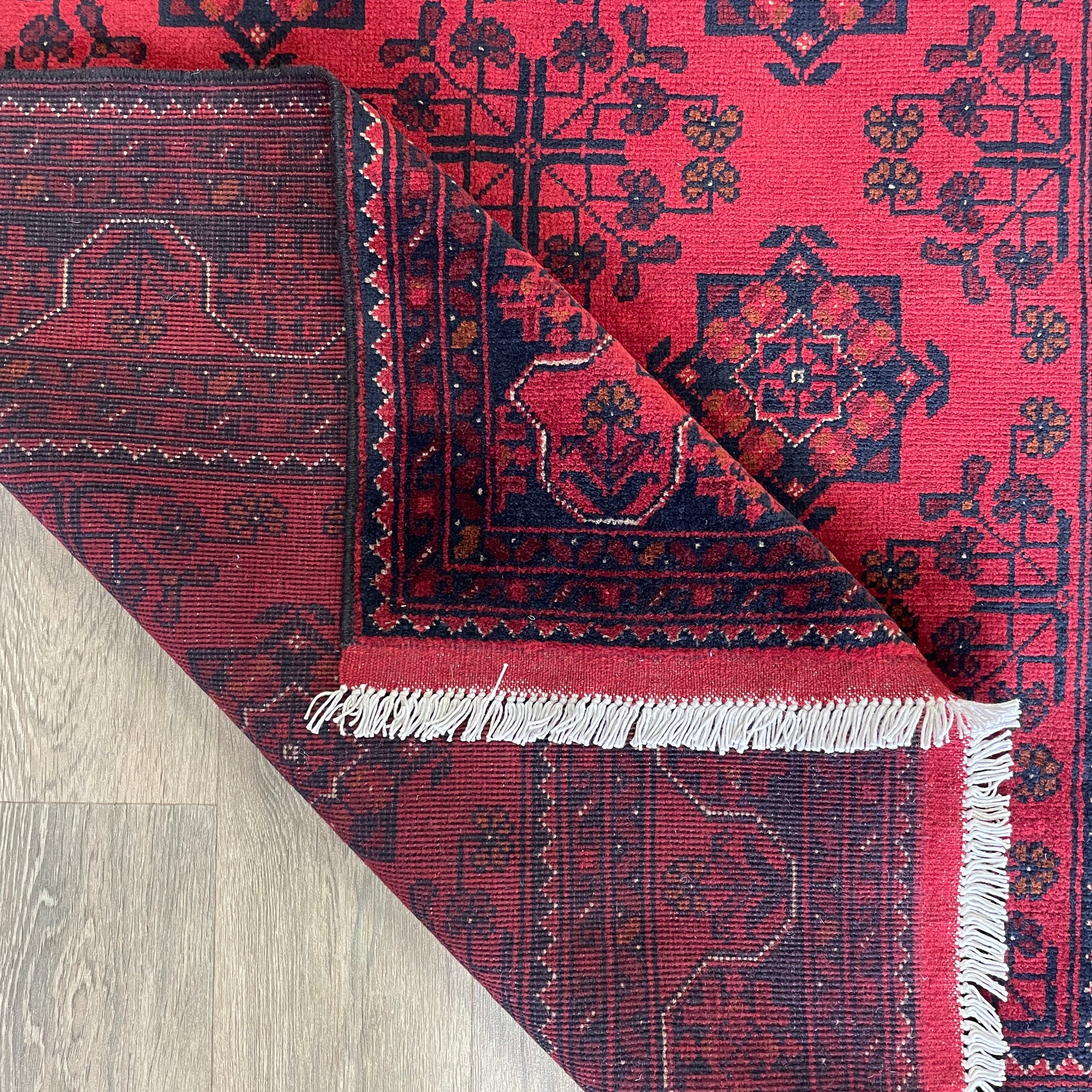 205 x 123 cm | Afghan Khal Muhammadi Rug - Khorasan Rugs