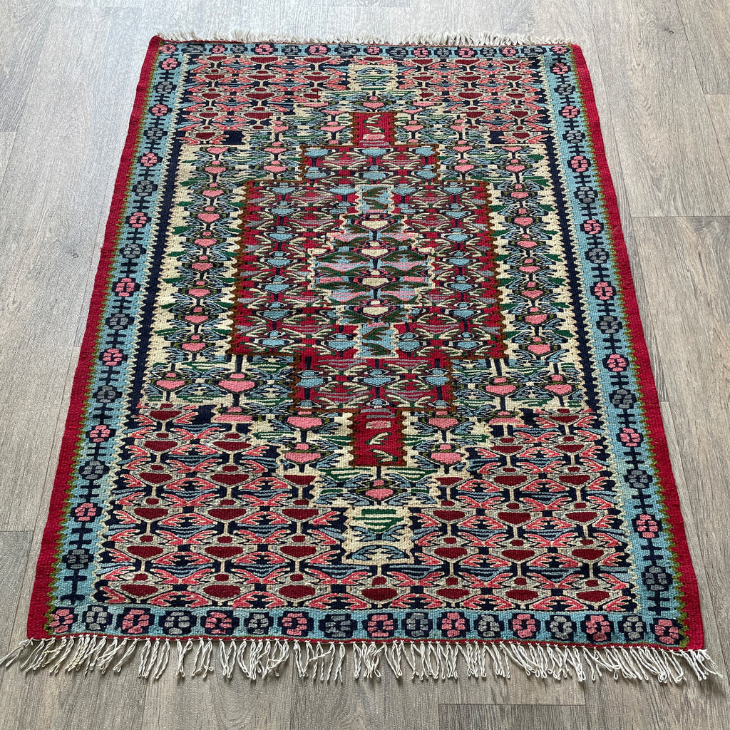 Persian Senneh Kilim Rug