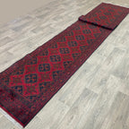 405 x 78 cm | Afghan Khal Muhammadi Runner - Khorasan Rugs
