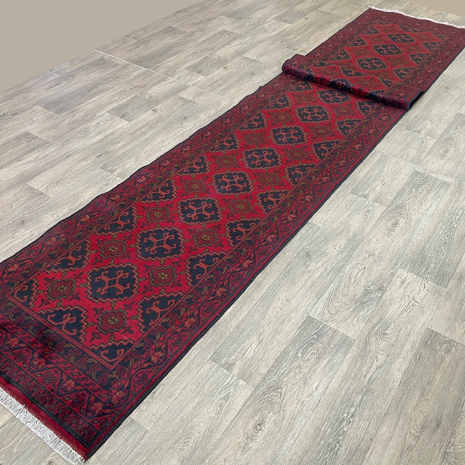 405 x 78 cm | Afghan Khal Muhammadi Runner