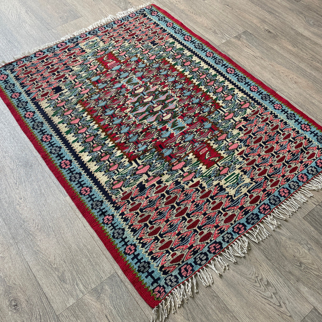 Persian Senneh Kilim Rug