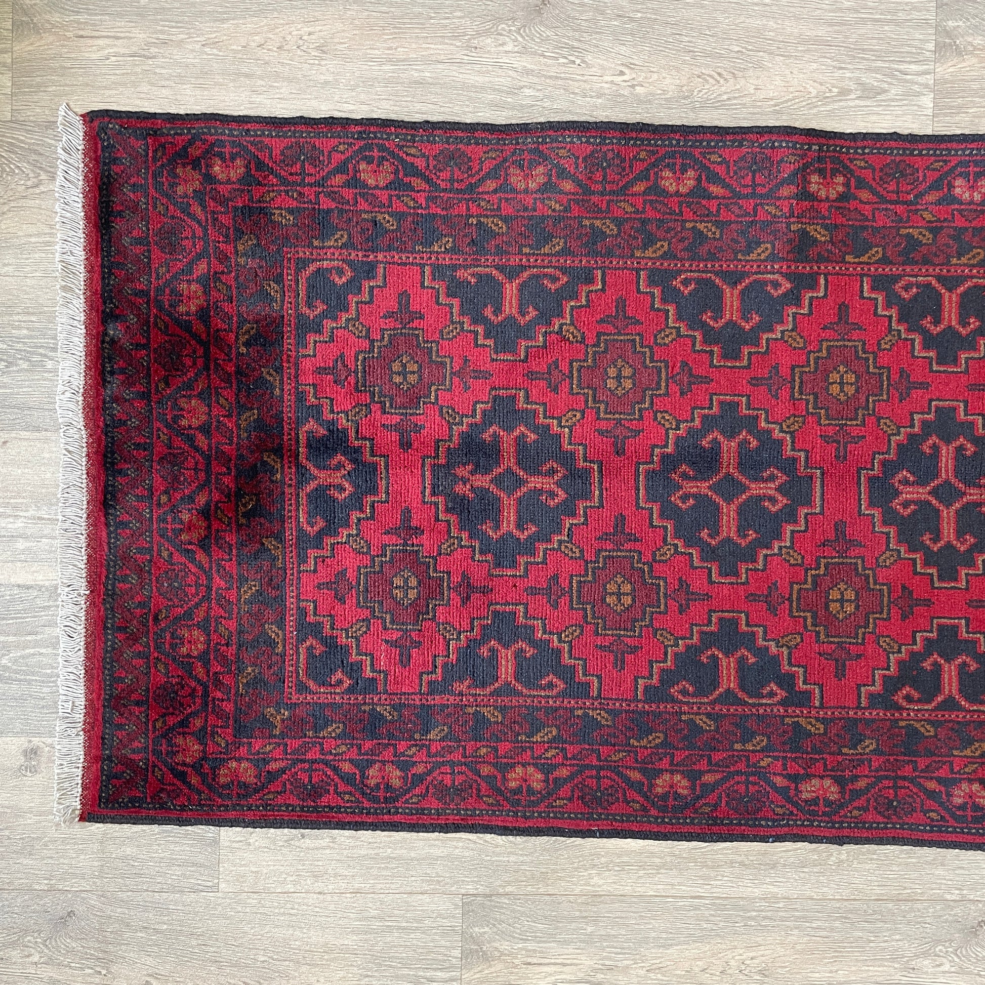 405 x 78 cm | Afghan Khal Muhammadi Runner