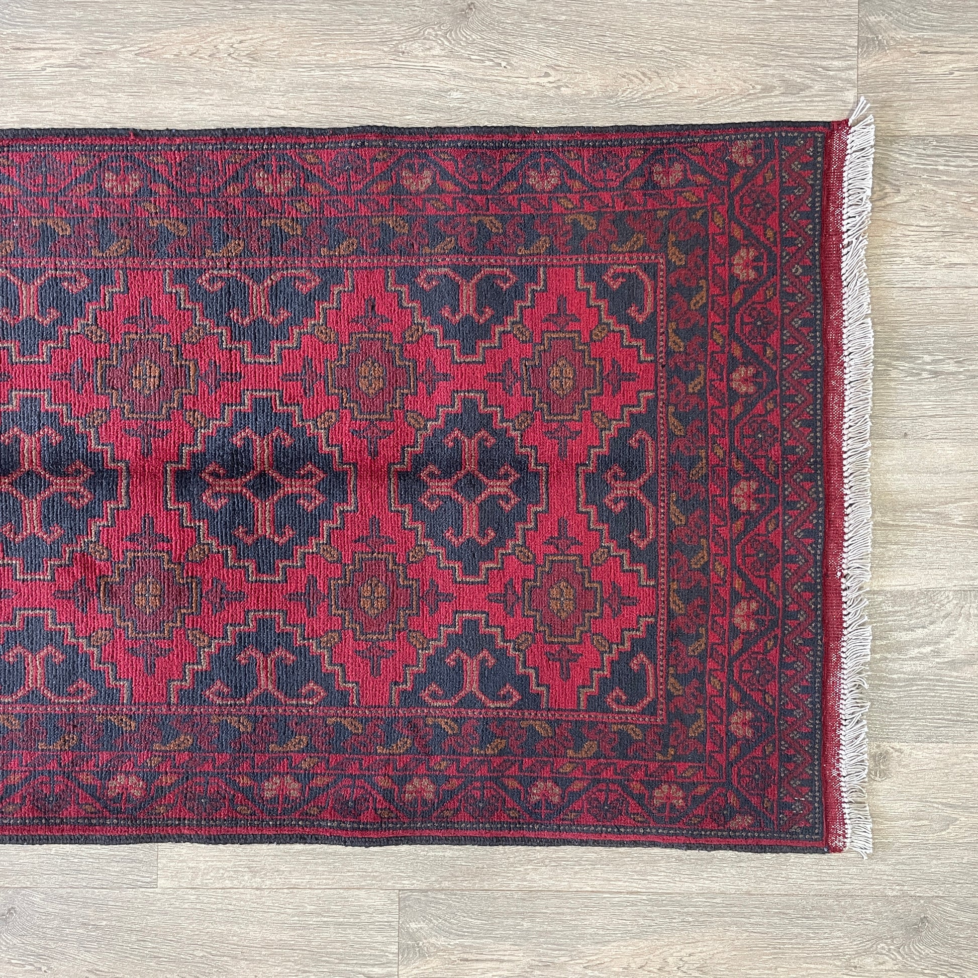 405 x 78 cm | Afghan Khal Muhammadi Runner