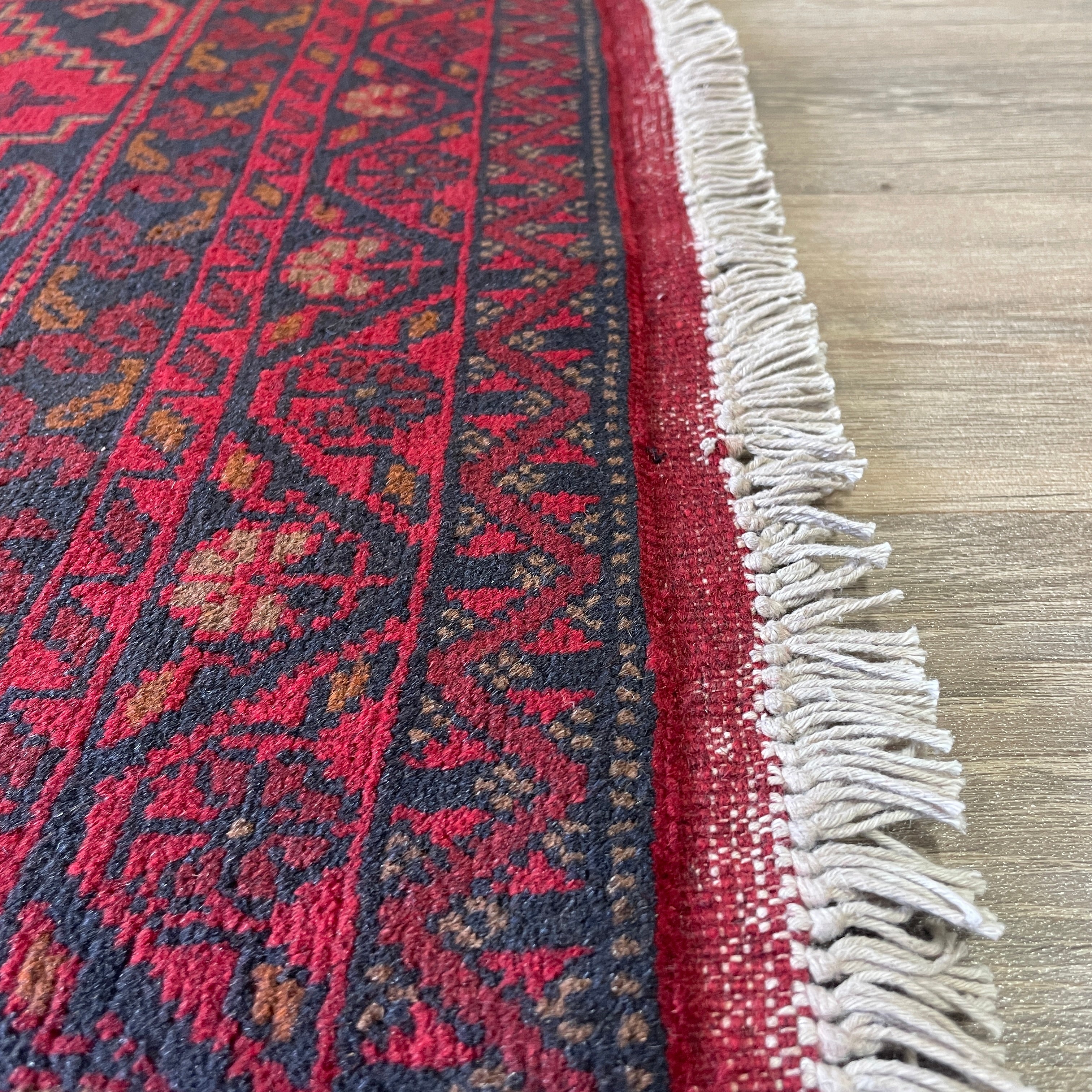 405 x 78 cm | Afghan Khal Muhammadi Runner - Khorasan Rugs