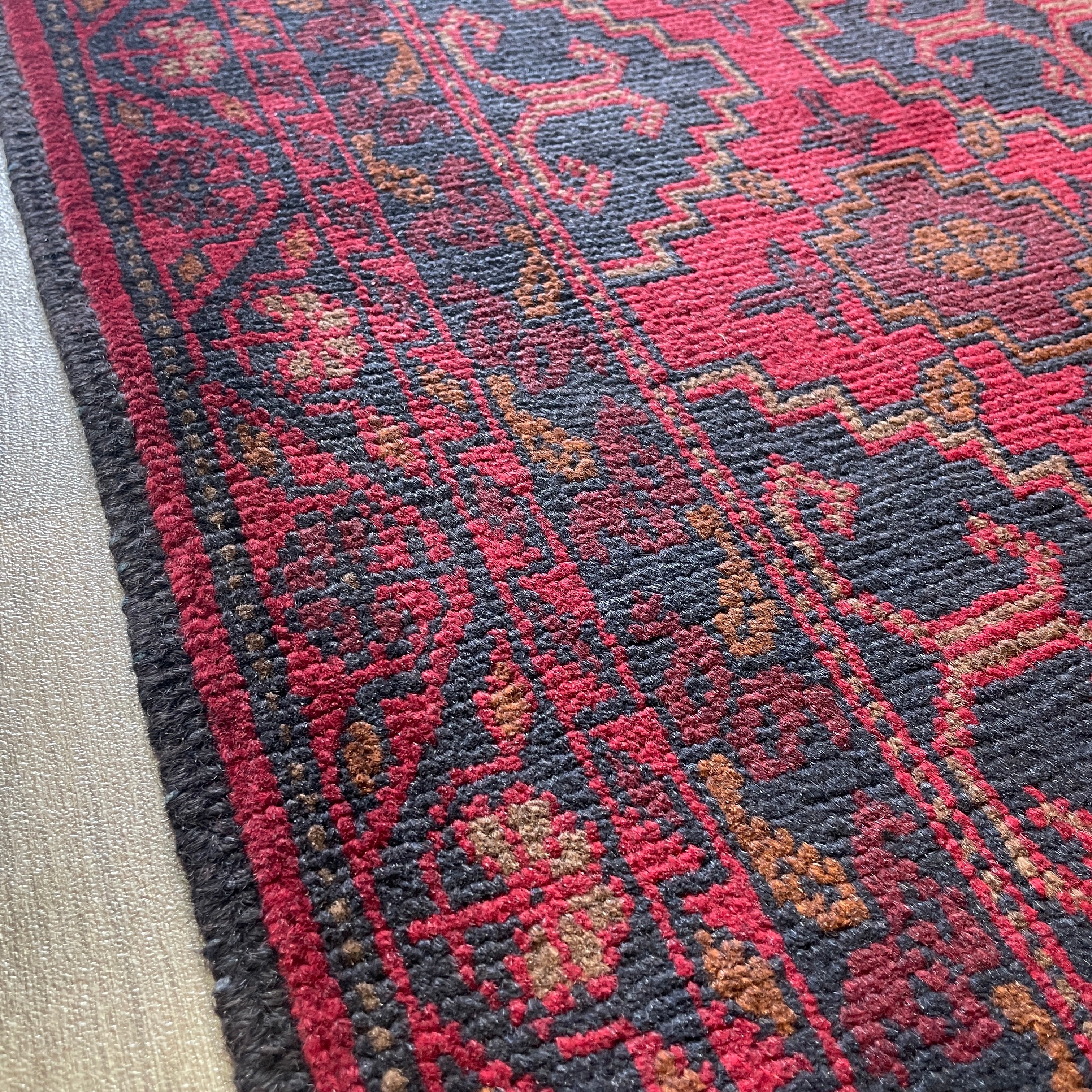 405 x 78 cm | Afghan Khal Muhammadi Runner - Khorasan Rugs