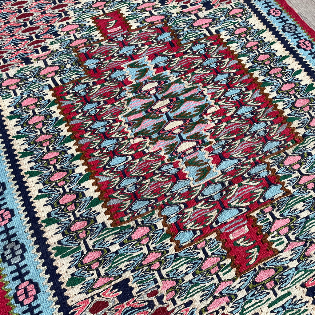 Persian Senneh Kilim Rug