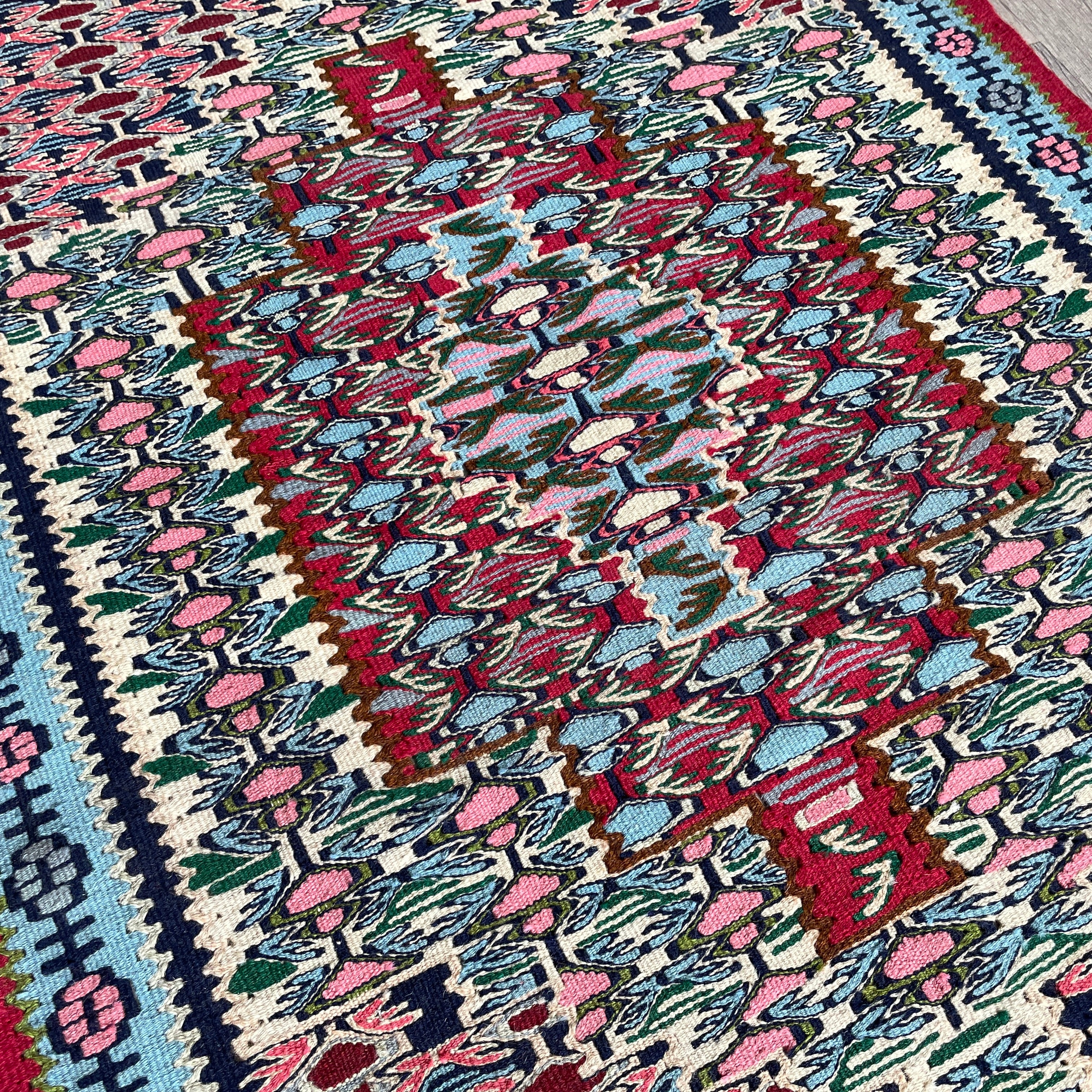 Persian Senneh Kilim Rug