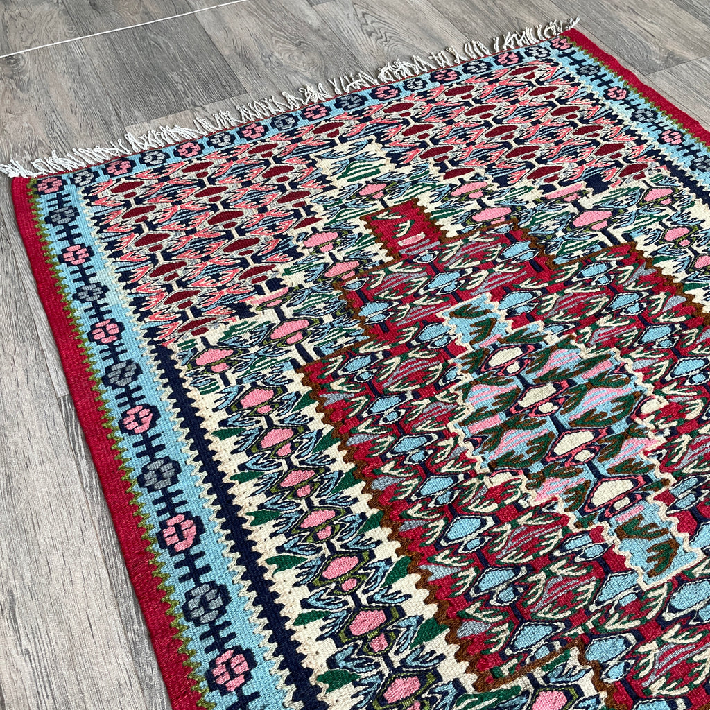 Persian Senneh Kilim Rug