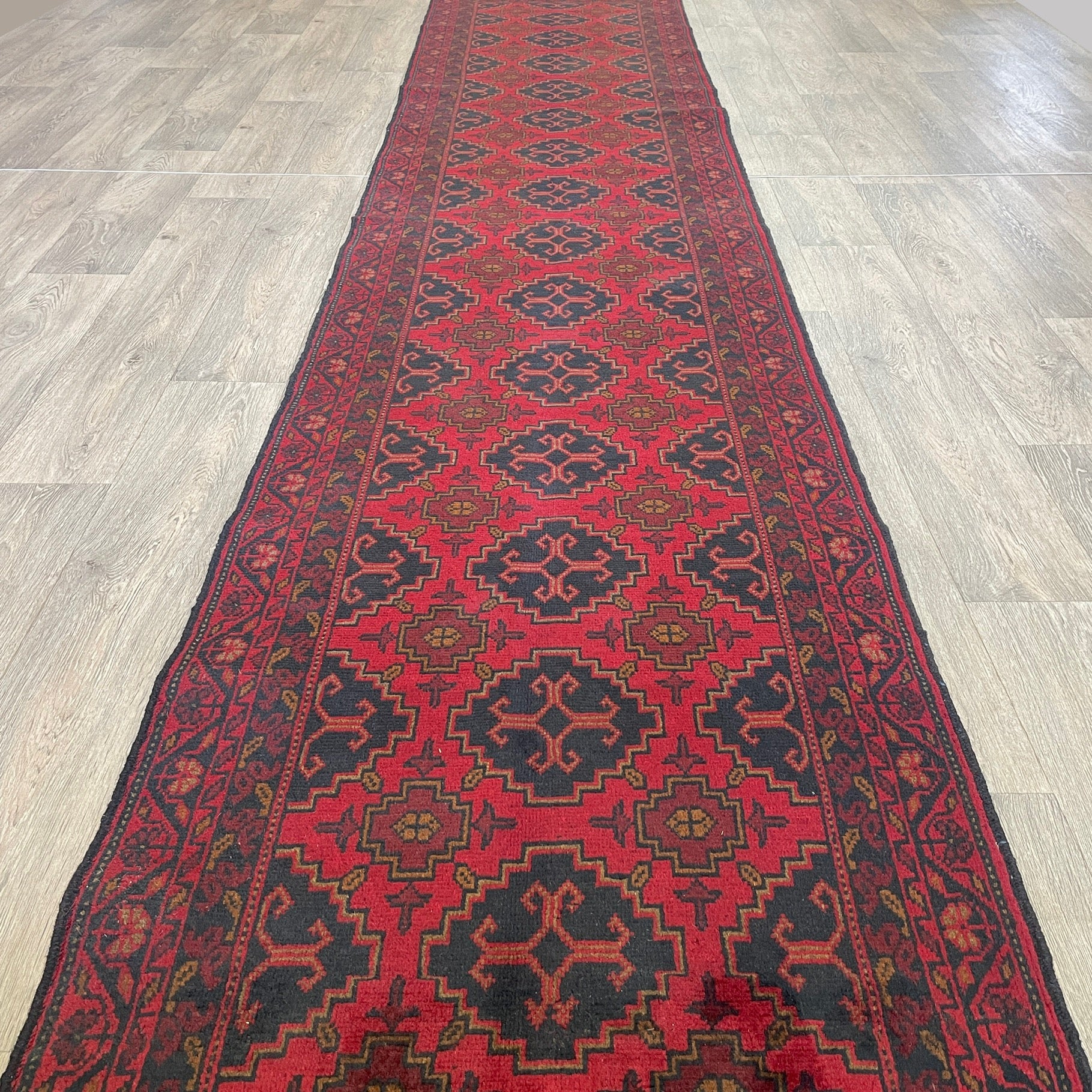 405 x 78 cm | Afghan Khal Muhammadi Runner