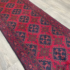 405 x 78 cm | Afghan Khal Muhammadi Runner - Khorasan Rugs