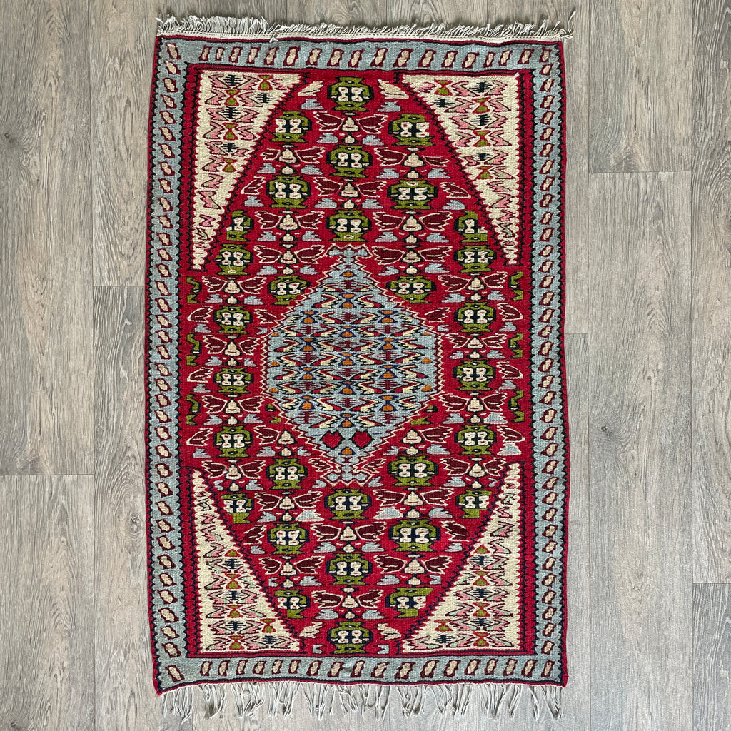 Persian Senneh Kilim Rug