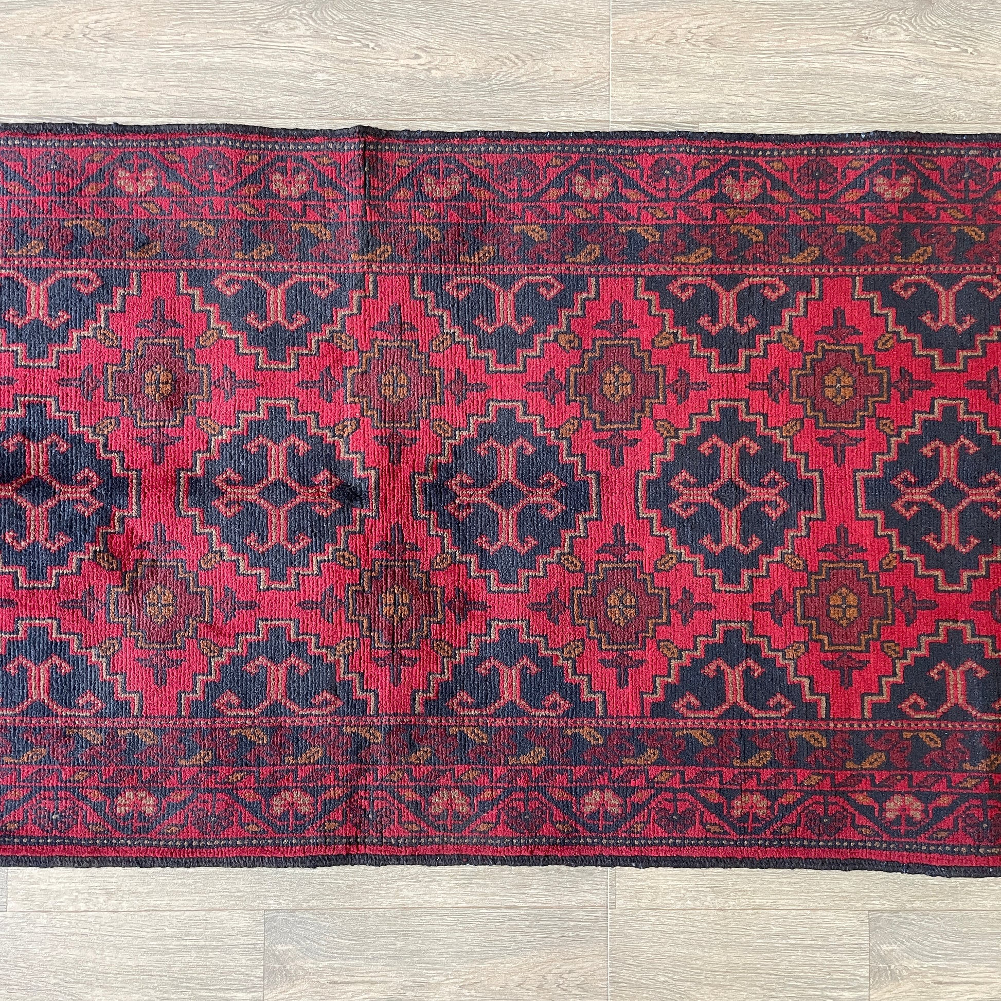 405 x 78 cm | Afghan Khal Muhammadi Runner